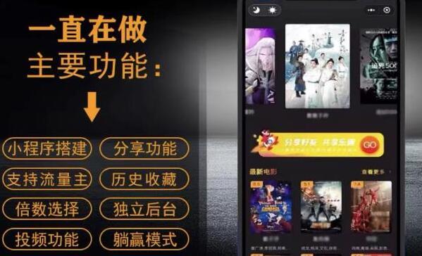 【副业项目4133期】影视小程序搭建教程，号称日入300＋【源码+教程】-千一副业
